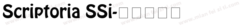 Scriptoria SSi字体转换